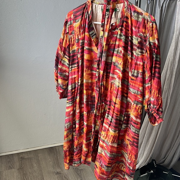 Chufy Ziggy Mini Dress Sean Red M - Picture 8 of 10